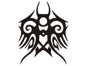 Airbrush tattoo stencil M031