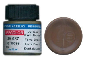 LifeColor UA087 mimetic US tank earth brown