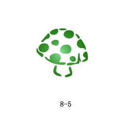 Glitter tattoo stencil Fengda 08-05