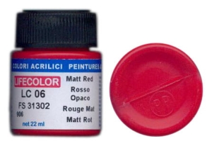 LifeColor LC06 basic matt red