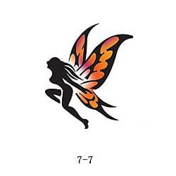 Glitter tattoo stencil Fengda 07-07