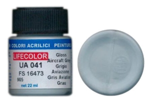 LifeColor UA041 mimetic glosss aircraft grey