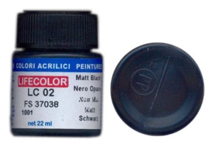LifeColor LC02 basic matt black