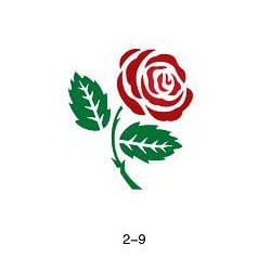 Glitter tattoo stencil Fengda 02-09