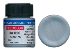 LifeColor UA026 mimetic light compass ghost grey