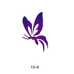 Glitter tattoo stencil Fengda 13-06