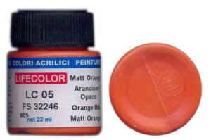LifeColor LC05 basic matt orange