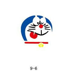 Glitter tattoo stencil Fengda 09-06