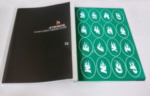 Airbrush tattoo Book of stencils type 22