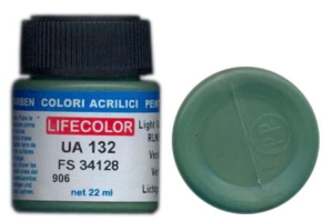 LifeColor UA132 mimetic light green rim 83