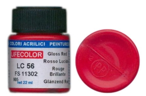 LifeColor LC56 basic gloss red