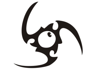 Airbrush tattoo stencil V025