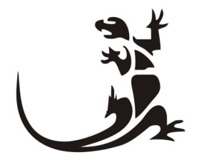 Airbrush tattoo stencil V068